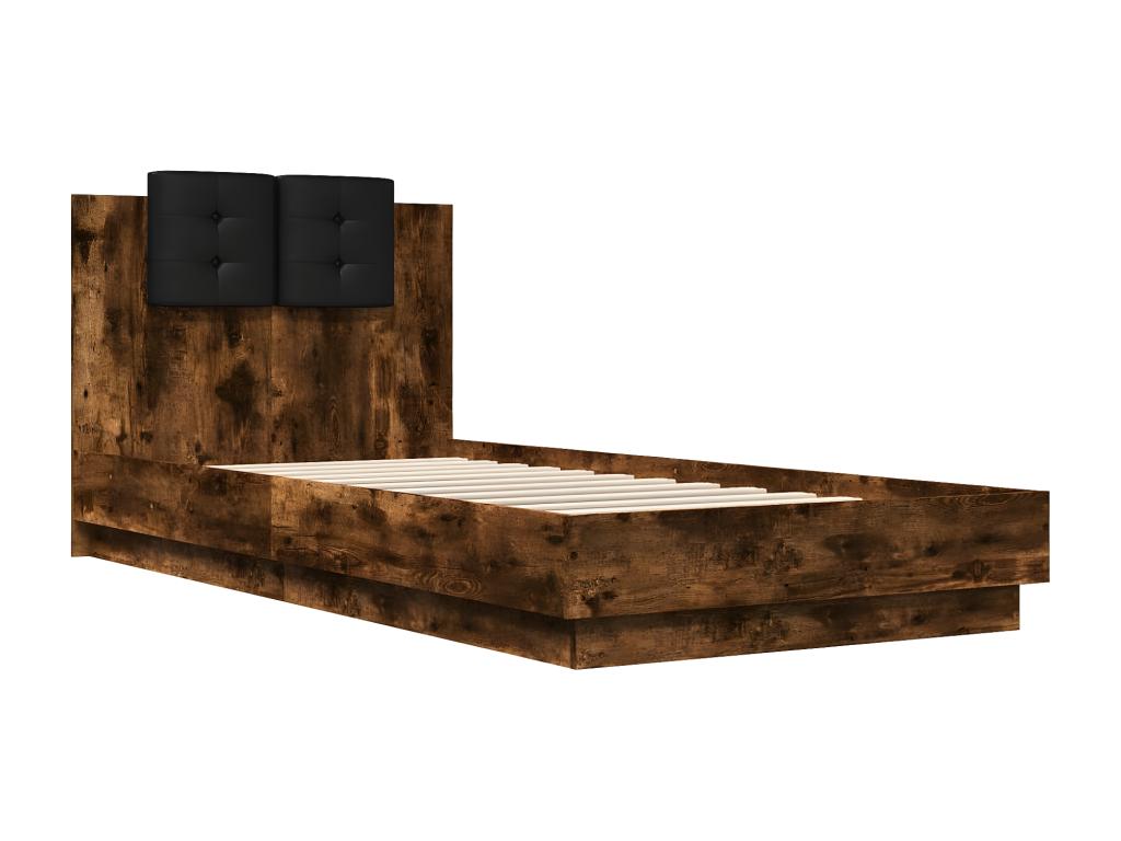 Brown Oak Wood Mattress, 100 x 200 cm