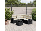 Black Woven Resin Wicker Outdoor Furniture Set - dlz1766461802027