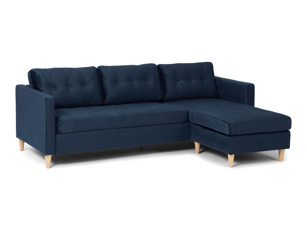 Blue Velvet Sofa - dlz1766461799570