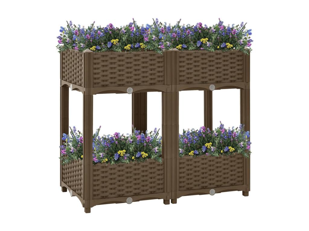 Brown Bed, 80 x 40 x 71 cm