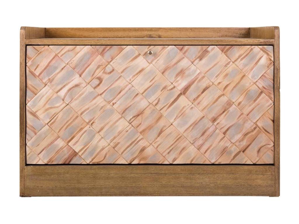 Brown Bench, 80 x 38 x 53 cm