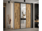 Black Wardrobe, 190 x 45 x 235.2 cm