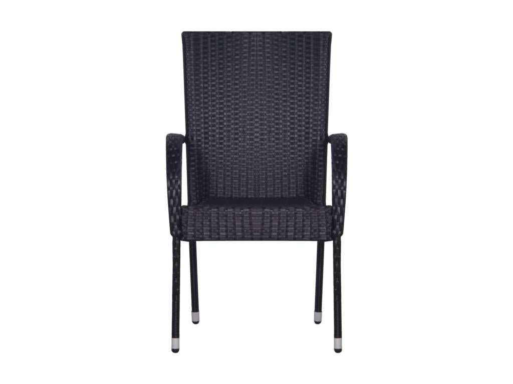 Black Woven Resin Wicker Home Furniture - dlz1766461851970