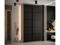 Black Wardrobe, 130 x 45 x 235.2 cm