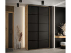 Black Wardrobe, 130 x 45 x 235.2 cm
