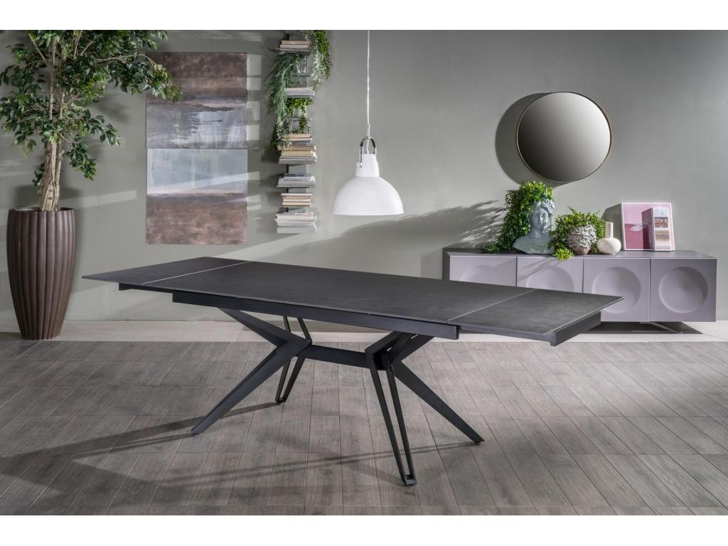 Black Table, 240 x 90 x 76 cm
