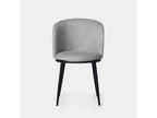 Gray Fabric Chair, 51 x 80 cm