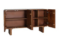 Brown Sideboard, 146 x 39 x 81 cm