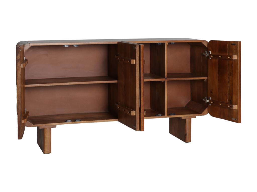 Brown Sideboard, 146 x 39 x 81 cm