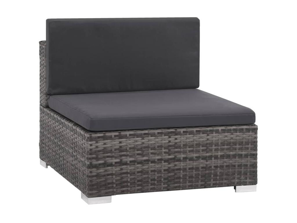 Gray Woven Resin Wicker Outdoor Furniture Set - dlz1766461206220