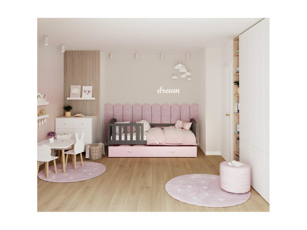 Gray Mattress, 90 x 190 cm - dlz1766461374263