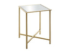 Gold Metal Side Table