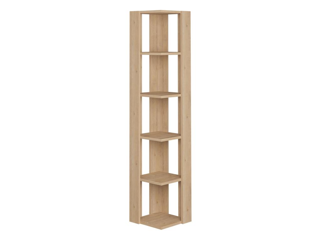 Natural Oak Wood Bookcase - dlz1766461780165