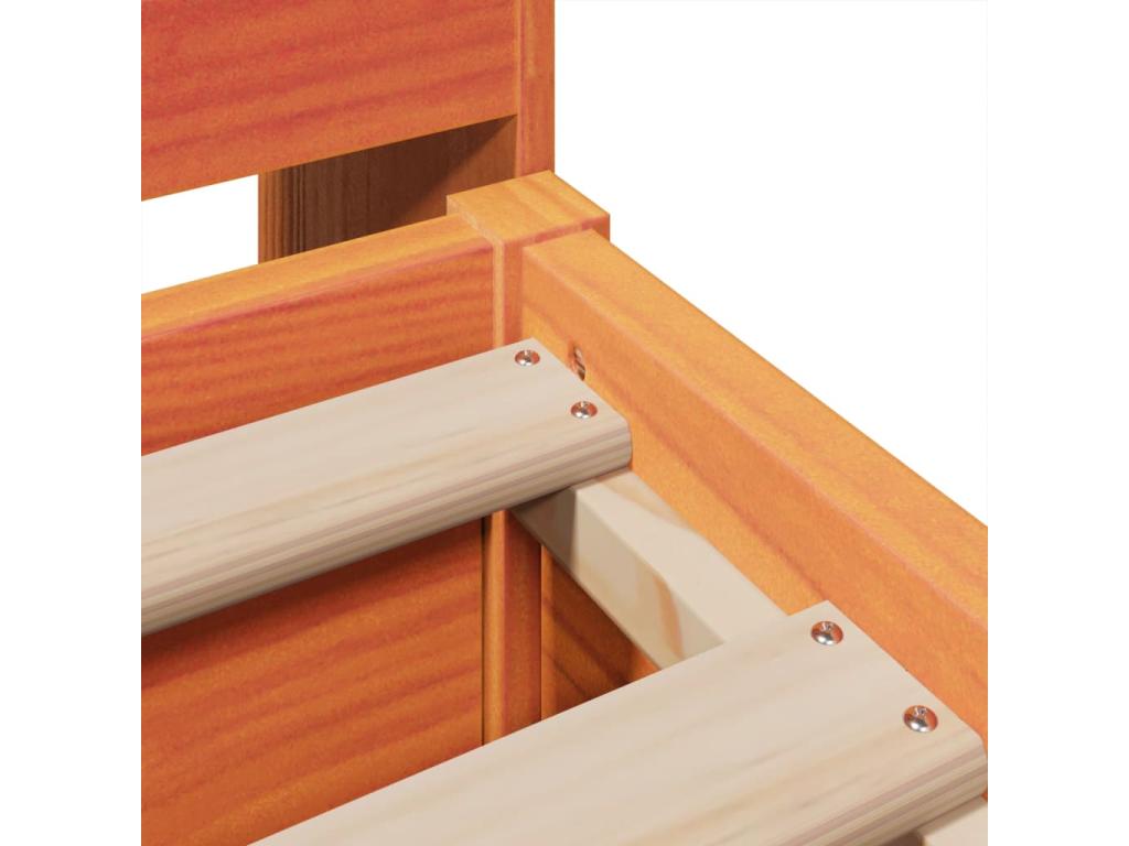 Brown Pine Wood Mattress, 200 x 200 cm