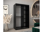 Black Wardrobe, 120 x 62 x 200 cm