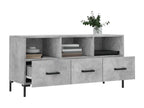Gray Engineered Wood TV Stand, 102 x 36 x 50 cm