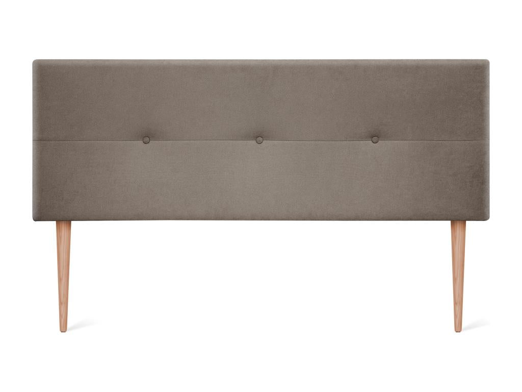 Brown Fabric Bed, 145 x 105 cm