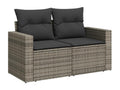Gray Woven Resin Wicker Outdoor Furniture Set - dlz1766461630538