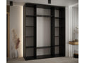 Black Wardrobe, 200 x 45 x 235.2 cm