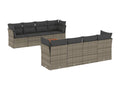 Gray Woven Resin Wicker Outdoor Furniture Set - dlz1766461889013
