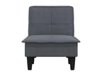Gray Velvet Lounge Chair