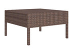 Brown Woven Resin Wicker Outdoor Furniture Set - dlz1766461342991