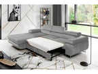 Gray Velvet Sofa Bed