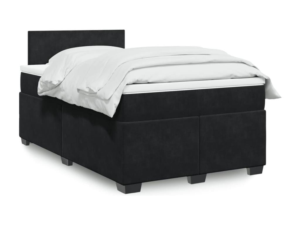 Black Velvet Mattress, 120 x 200 cm