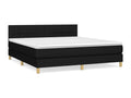 Black Fabric Mattress, 160 x 200 cm