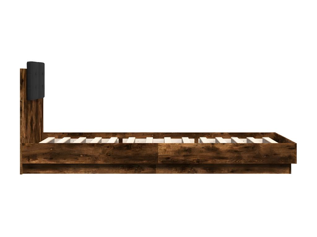 Brown Oak Wood Mattress, 100 x 200 cm