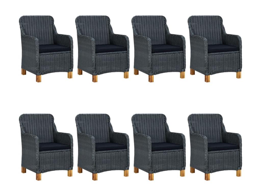 Gray Woven Resin Wicker Home Furniture - dlz1766461526050