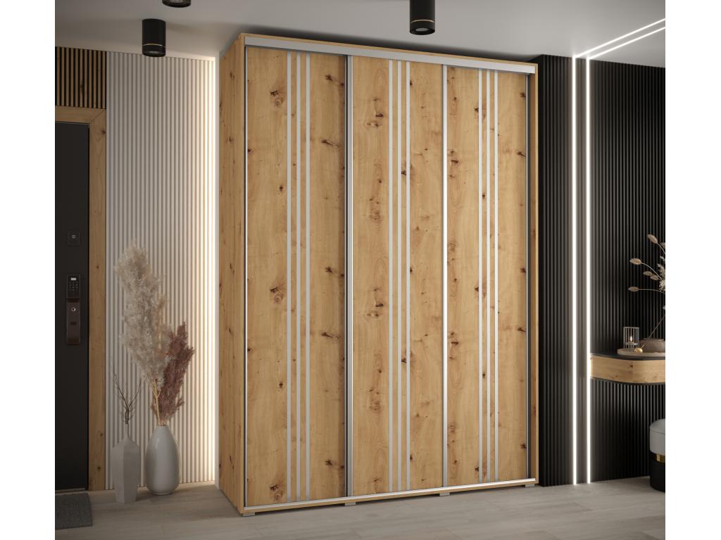 Natural Wardrobe, 170 x 60 x 235.2 cm