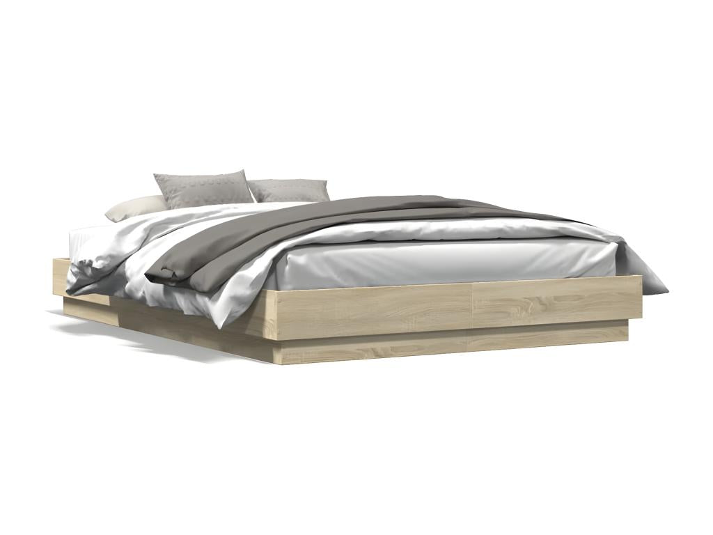 Brown Oak Wood Mattress, 120 x 200 cm