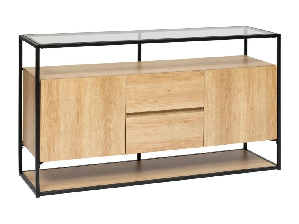 Natural Metal Sideboard