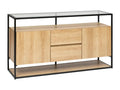 Natural Metal Sideboard
