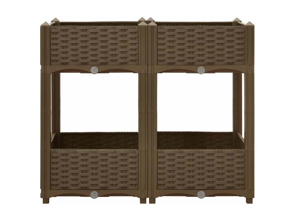 Brown Bed, 80 x 40 x 71 cm