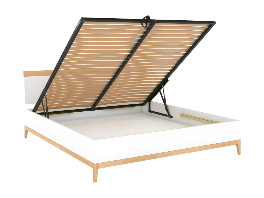 White Bed, 180 x 200 cm