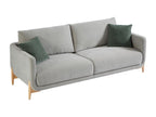 Gray Fabric Sofa