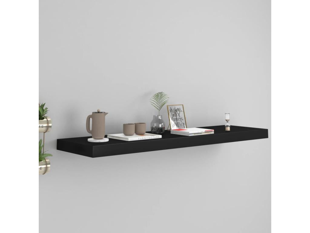 Black Home Furniture, 90 x 23.5 x 3.8 cm