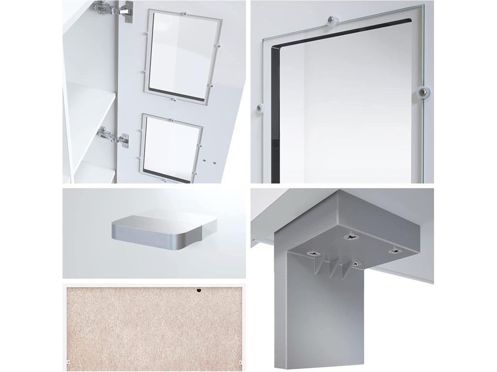 White Home Furniture, 71 x 129 x 35 cm