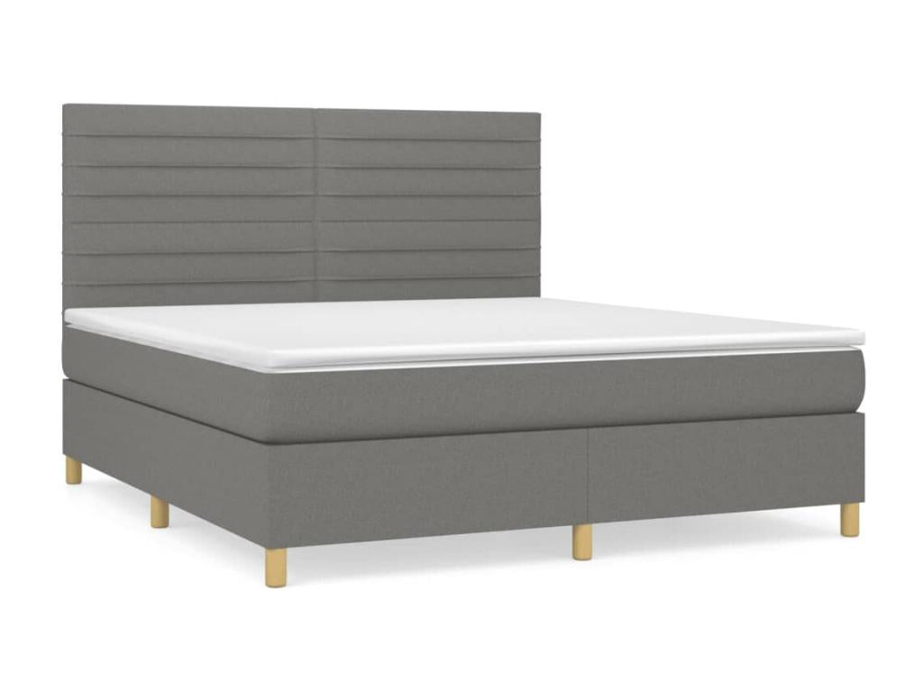 Gray Fabric Mattress, 160 x 200 cm