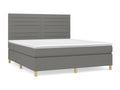 Gray Fabric Mattress, 160 x 200 cm
