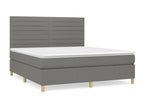 Gray Fabric Mattress, 160 x 200 cm