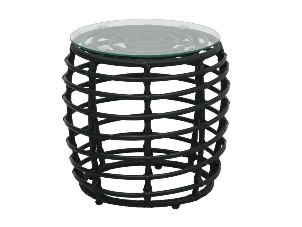 Black Woven Resin Wicker Home Furniture - dlz1766461105379