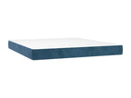 Blue Velvet Mattress, 160 x 200 cm