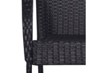 Black Woven Resin Wicker Home Furniture - dlz1766461851970