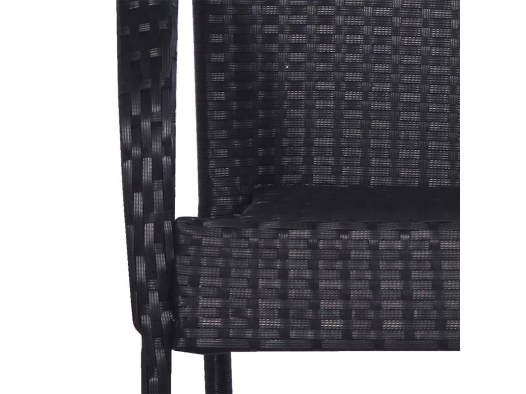 Black Woven Resin Wicker Home Furniture - dlz1766461851970