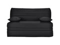 Black Fabric Mattress, 140 x 200 cm - dlz1766461512944