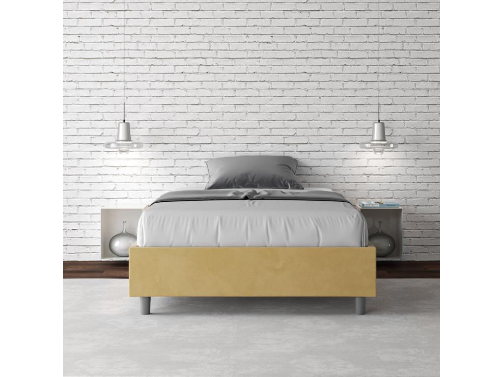 Yellow Bed Frame, 120 x 210 cm