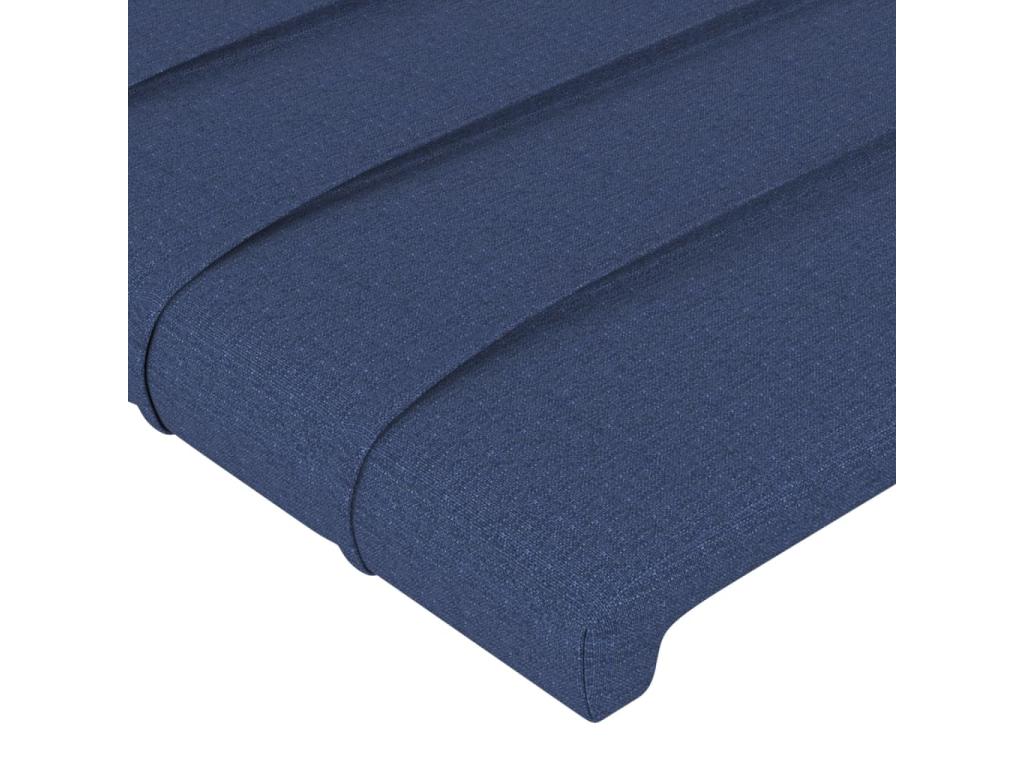 Blue Fabric Bed, 90 x 5 x 78 cm